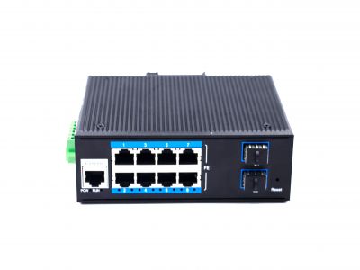 網管工業級交換機2千光8百電SFP