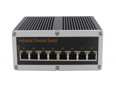 千兆8口工業級以太網POE交換機