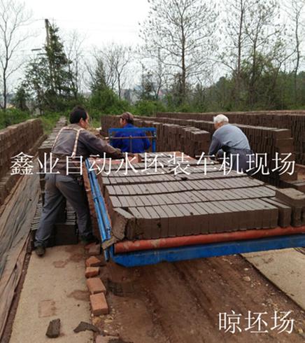 自動水坯車裝車機現(xiàn)場